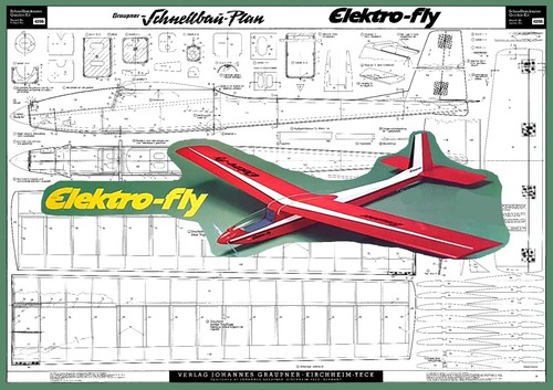 Graupner model airplane - airplane, plans