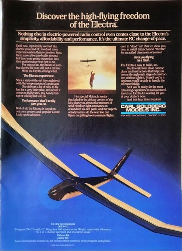 Carl goldberg electra stampa - goldberg,