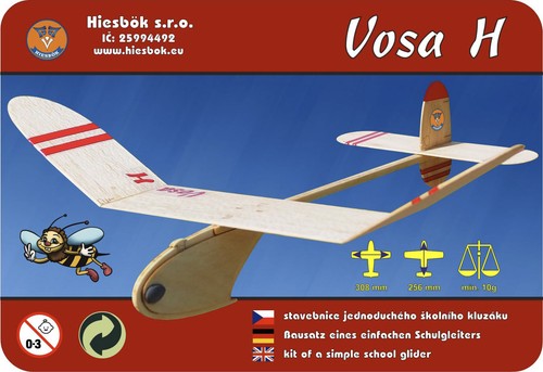 Kit modellino velivolo vela - modellino, a