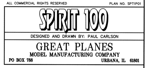 Spirit 100 kit - piano, +
