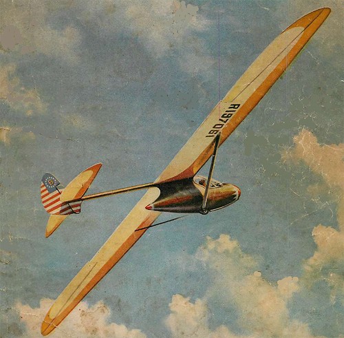 Modellino aereo piani bowlus - modellino,