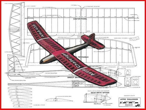 Model airplane plans - plans, (rc)