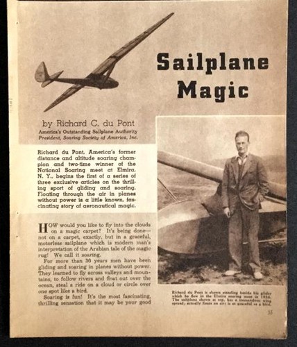 Sailplane magic richard - "sailplane, magic"