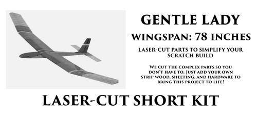 Gentle lady sailplane ws - gentle, 78"