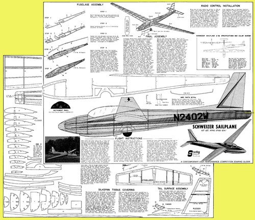 Sterling model airplane plans - model,