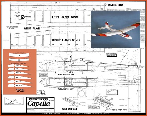 Modellino aereo plans - aereo,